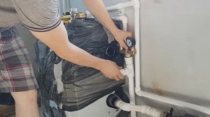 Отопление тёплым полом в двухэтажном доме, трубы из полипропилена, радиаторы и газовый котёл.