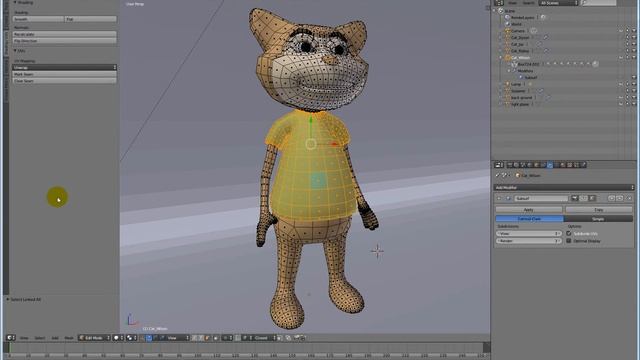***Not For Children*** Blender 2.7 select linked polys point edges in edit mode смотреть онлайн