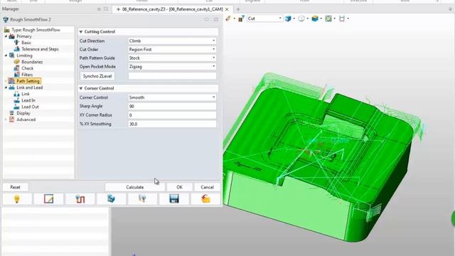 ZW3D CAM 3X Milling Tutorial - Smooth Flow смотреть онлайн