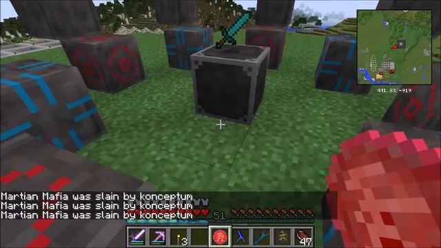 Blood Magic Ritual Of Binding, Bound Blade, Energy Blaster -- Minecraft Revenge Episode 24