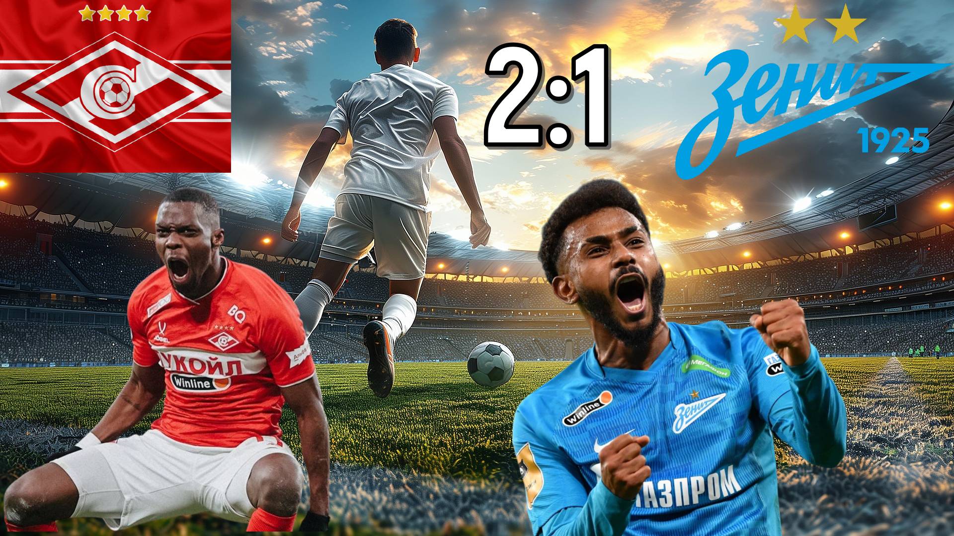 Спартак был лучше Зенита и победил. Станкович сильнее Семака! Ruslan Football Manager смотреть онлайн