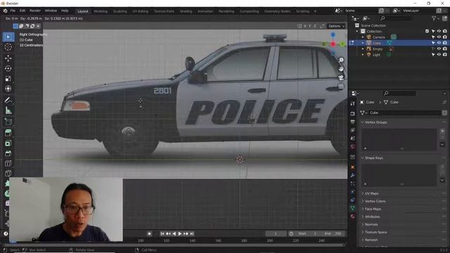 Blender setup for modeling a car смотреть онлайн