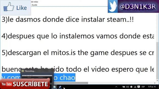 COMO DESCARGAR E INSTALAR STEAM PARA PC~|~[D]3N1K3[R] [M]4ST3[R] смотреть онлайн