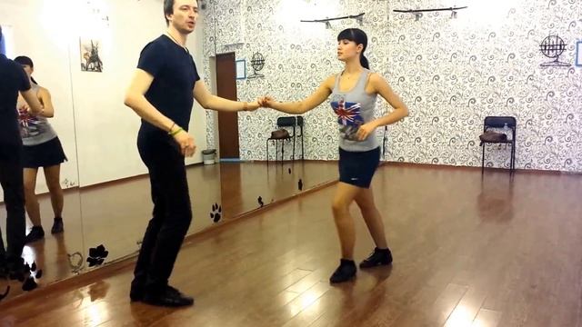 Сальса урок - Продвинутая группа 01.04.2014 смотреть онлайн
