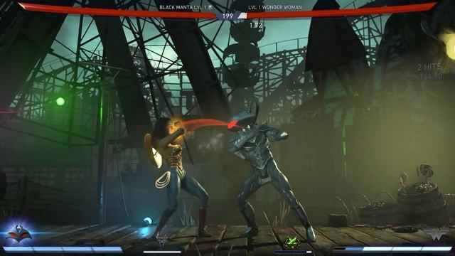 Black Manta vs Wonder Woman| Aquaman Villan VS Wonder Women | God Power Vs Water Power смотреть онлайн