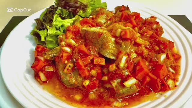 Запекаем минтай в духовке!