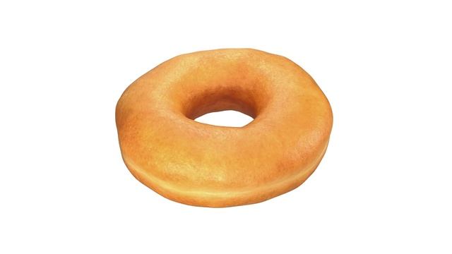 Donut 01 3D model смотреть онлайн