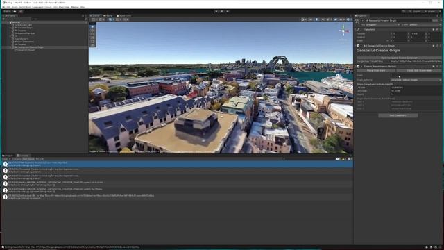 GeoSpatial Google Unity смотреть онлайн