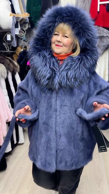 Шубы из норки. Меха в салоне "Дом меха у Ромы " смотреть онлайн