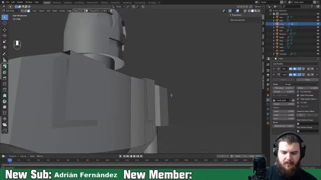 Modeling a Robot | Blender 2.8 | Live Stream смотреть онлайн