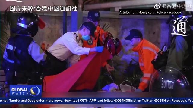 HK Police: rioters crack down on dissidents смотреть онлайн