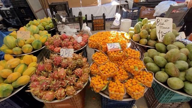 Цены на рынке Турции 14 декабря 2024 субботний рынок в Махмутларе Аланья. Цены на базаре в Анталии. смотреть онлайн