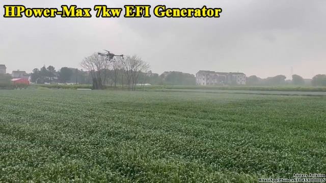 HPower-Max 7KW EFI Engine Generator TBOH 300 for Multirotor смотреть онлайн