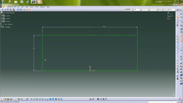 Cam Shaft(캠축) | Cam Shaft Retainer - CATIA смотреть онлайн