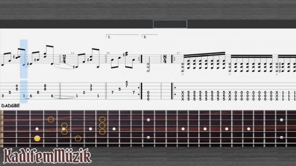 Billy Talent-River Below Easy Electric Guitar Tutorial Tabs