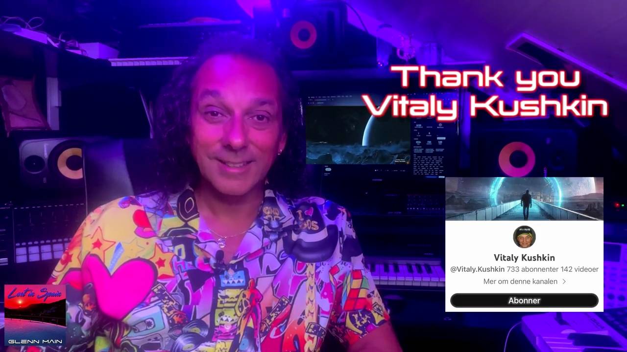 Lost In Boundless Space ( Glenn Main - Lost In Spain ) ( Видео Гленна )