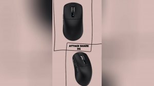 МЫШКА ATTACK SHARK R6 – ЛЁГКОСТЬ, СКОРОСТЬ, ТОЧНОСТЬ! 🦈 #AttackSharkRUSSIA #AttackShark #R6
