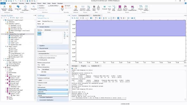 Demo: Basics of Modeling Turbulent Flow in COMSOL Multiphysics смотреть онлайн