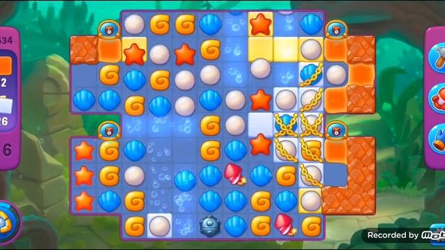 Fishdom Super Hard Level 4534. NOboosters