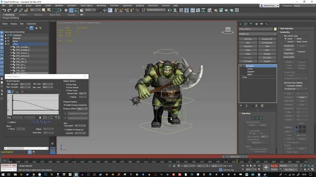Orc Ogre - Animating in 3dsmax смотреть онлайн