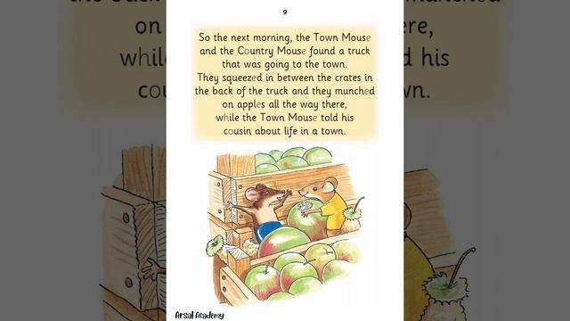 Town Mouse and Country Mouse |A General Fiction by Jolly Phonics | Learn english through story book смотреть онлайн