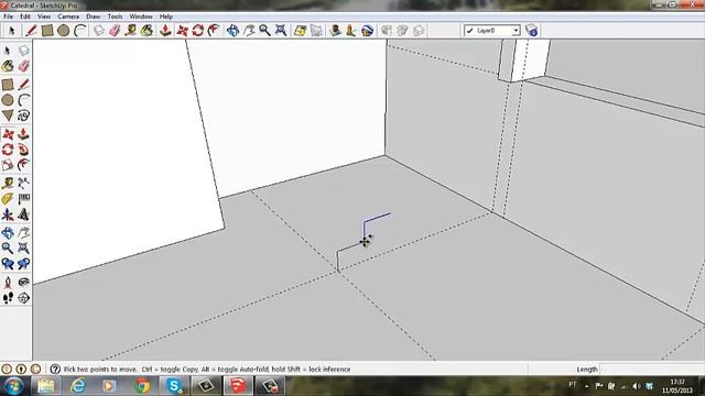 escada simples no google sketchup pro 8 смотреть онлайн