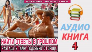#Аудиокнига. «НАЙТИ ОТВЕТЫ В ПРОШЛОМ - 4! Разгадать тайну подземного города». КНИГА 4.  #Попаданцы#Б