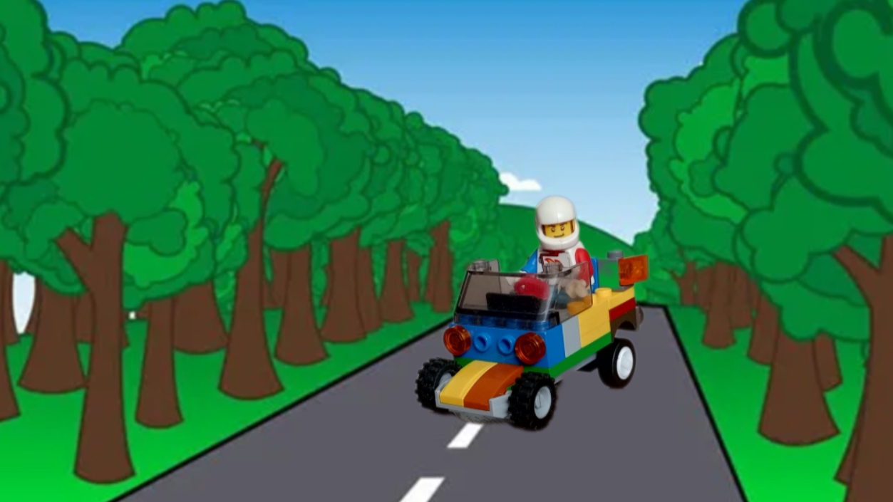 Как построить тачку из Лего смотреть онлайн