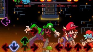 I Hate You fnf Mario's Madness v2 Full Fight+Cutscenes and Death animations!