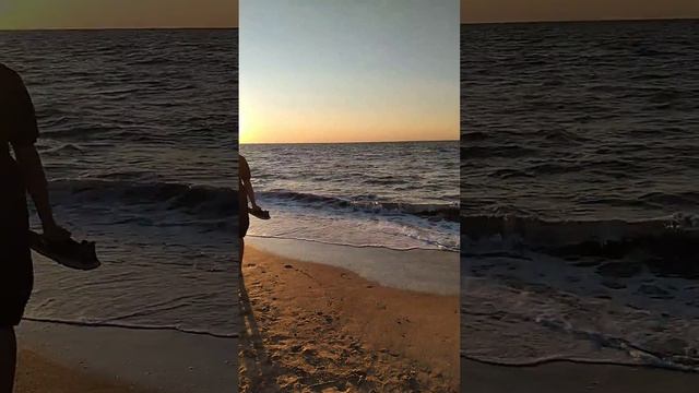 Наконец то дошли до конца пляжа в станице Голубицкая на Азовском море смотреть онлайн