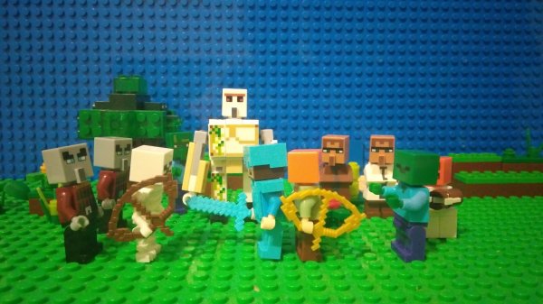 лего майнкрафт