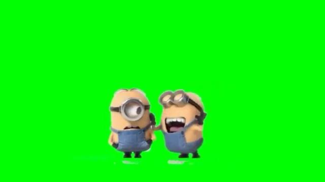 Green Screen Minion