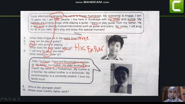 Learning How to share identities, Hobbies and family members #english смотреть онлайн