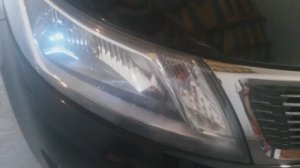 Замена лампочек в габаритах KIA RIO
