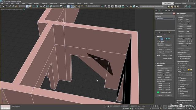 46 - Добавление ребер с помощью Cut в 3ds Max 2025 смотреть онлайн