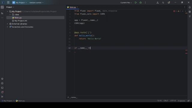 Как создать свой сервер на Python с Fask за 8 минут смотреть онлайн