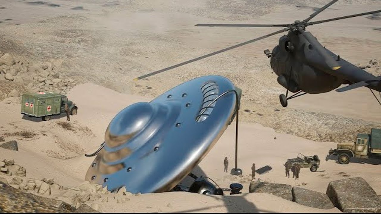 Реконструкция крушения Нло над Калахари 🛸 смотреть онлайн