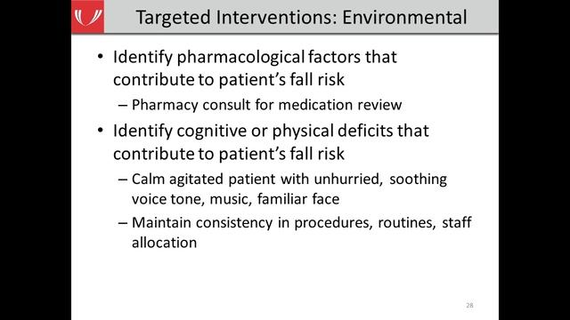 Fall Risk Reduction Webinar