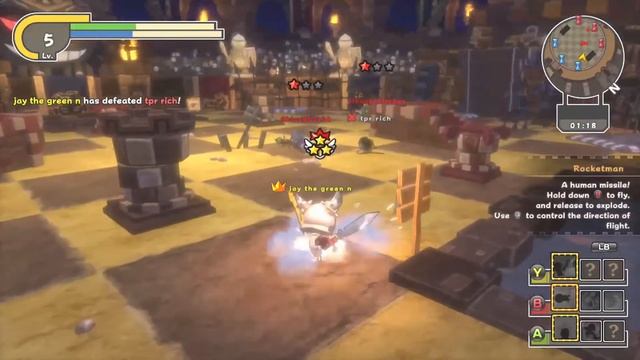 Happy Wars - 1v3 Throwdown In The Colosseum смотреть онлайн
