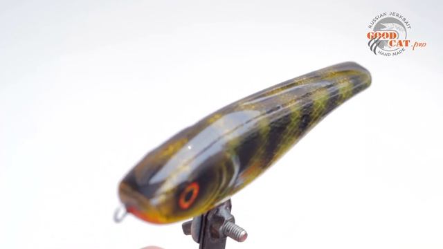 Jerkbait upgrade IFish & Goodcat Lab color Perch 4 смотреть онлайн