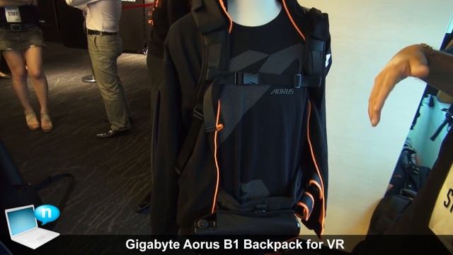 Gigabyte Aorus B1 Backpack for VR смотреть онлайн