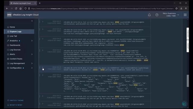VMware Aria Operations for Logs - Log Explorer Basics смотреть онлайн