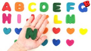 Учим английский алфавит с пластилином Play Doh | Лепка