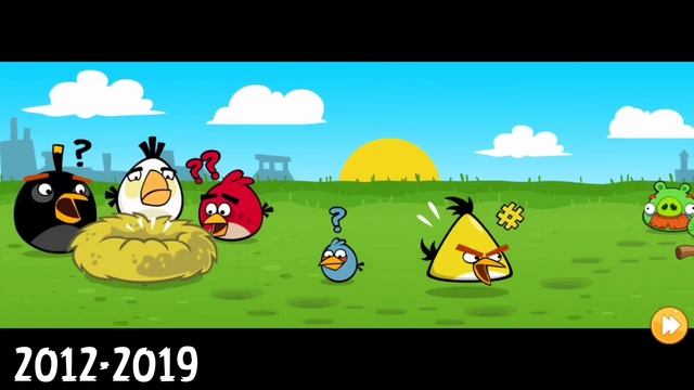 Rovio Classics: Angry Birds. Poached Eggs Intro Evolution (2009-2022)