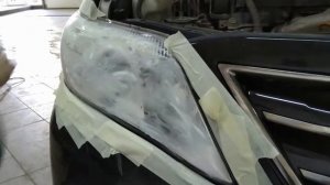 полировка фар