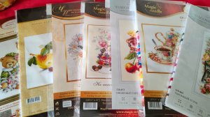 Вышивка в феврале и марте.