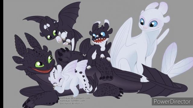 HTTYD: Night Lights Tribute - Beautiful Stranger смотреть онлайн