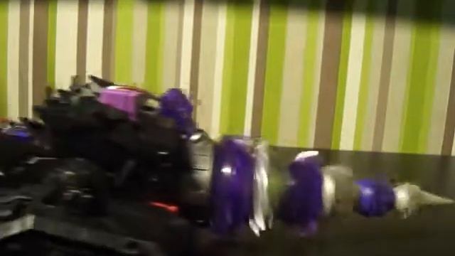 Transformers Prime Cyberverse Decepticon Driller With Legion Knockout