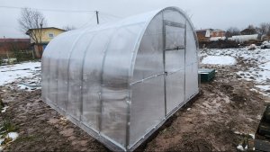 Видеоинструкция на теплицу ЭЛИТ СверхПрочная с 3-мя верхними перемычкками из 40х20 на краб системе
