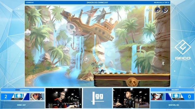 Shine 2017 - STDX | Remmy vs. ENX | Dobrein - Brawlhalla - Top 8, Losers Quarters смотреть онлайн